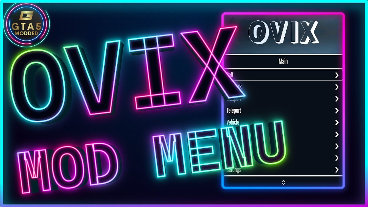 Ovix Mod Menu for GTA V